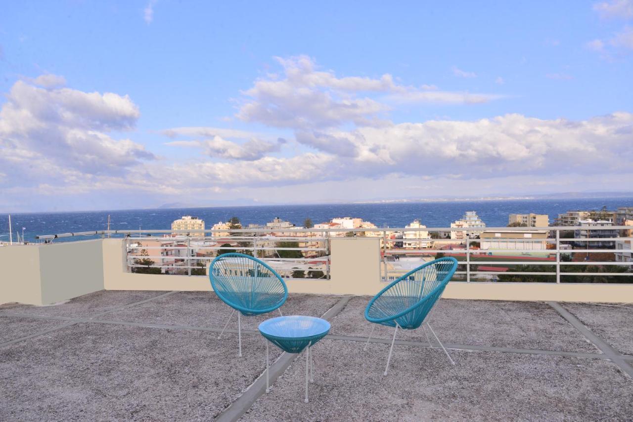 شقة Panoramic Penthouse خيوس المظهر الخارجي الصورة