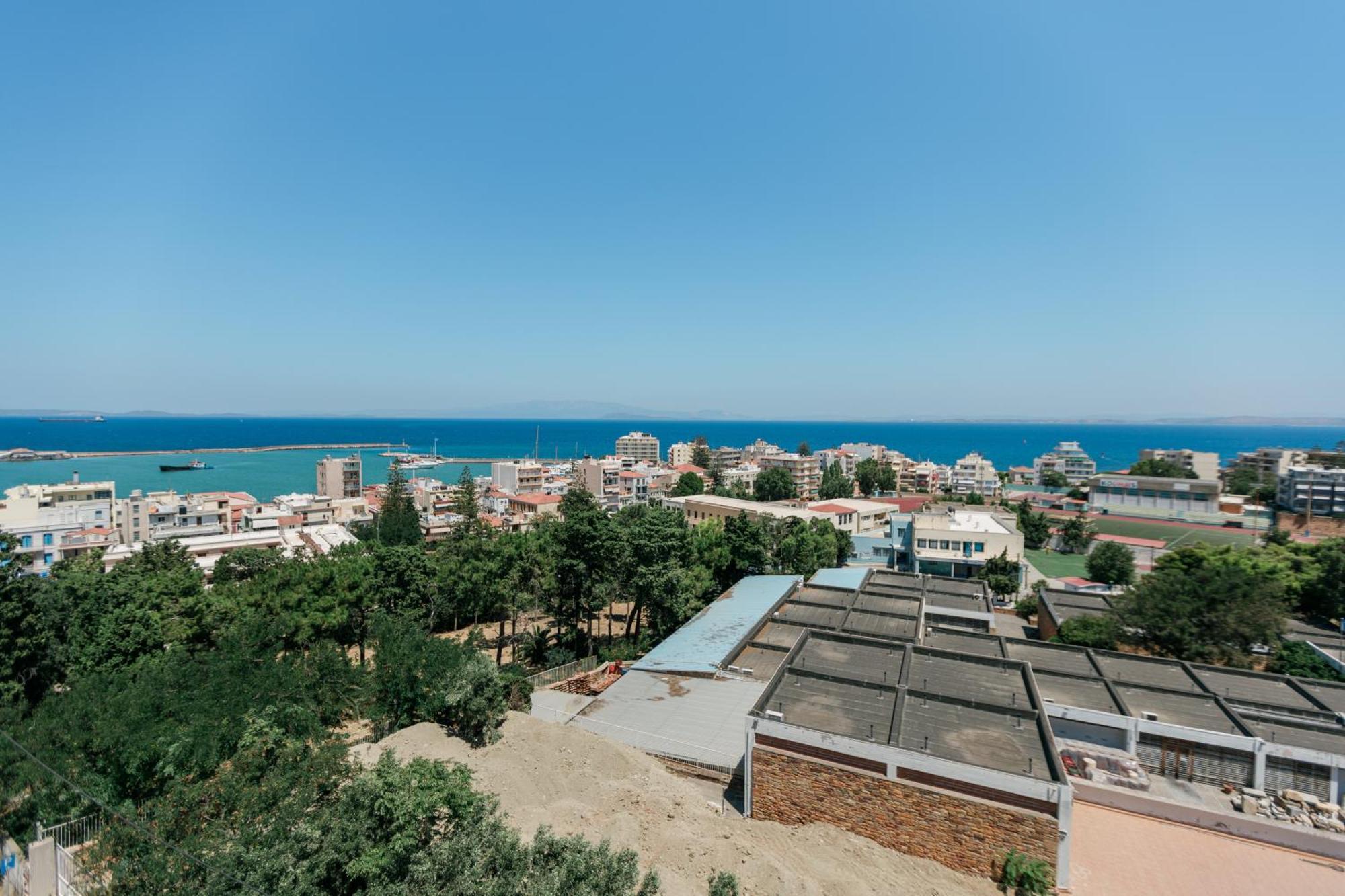 شقة Panoramic Penthouse خيوس المظهر الخارجي الصورة